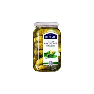 Ogórki konserwowane po nizyńsku "Nizyn" 920g - Pasztet i przetwory mięsne - miniaturka - grafika 1