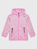 Odzież trekkingowa dziecięca - CMP Bluza 3H19825 Różowy Regular Fit - miniaturka - grafika 1