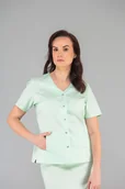 Odzież medyczna - Bluza medyczna ELDAN SOFIA rękaw KRÓTKI - miniaturka - grafika 1