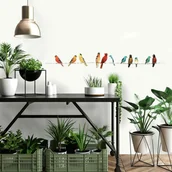 Naklejki na ścianę - Naklejka Dekoracyjna Ptaszki Rmk3855Scs - miniaturka - grafika 1