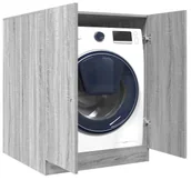 Szafki łazienkowe - Dwudrzwiowa szafka szary dąb sonoma N7-P56 - miniaturka - grafika 1