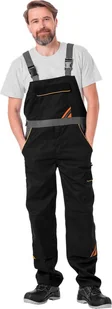 SPODNIE OCHRONNE OGRODNICZKI REIS PRO-B; CZARNO-POMARAŃCZOWO-SZARY - Odzież robocza SPODNIE OCHRONNE OGRODNICZKI REIS PRO-B; CZARNO-POMARAŃCZOWO-SZARY - Odzież robocza - miniaturka - grafika 1