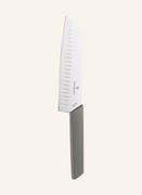 Noże kuchenne - Victorinox Nóż Santoku Z Rowkami gruen - miniaturka - grafika 1