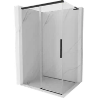 Kabiny prysznicowe - Mexen Rox L kabina prysznicowa rozsuwana 115 x 80 cm, transparent, czarna - 8C2L-115-080-70-00 - miniaturka - grafika 1