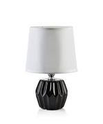 Lampy stojące - LETI BLACK Lampa stołowa 6,5x10xh23,5cm - miniaturka - grafika 1