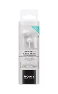 Sony MDR-EX15AP białe - Słuchawki - miniaturka - grafika 1