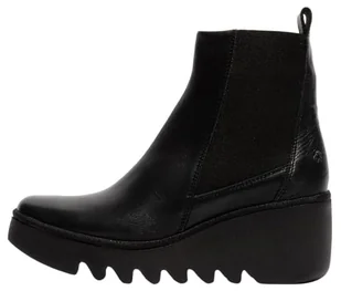 Fly London Damskie botki BAGU233FLY, czarne, 39 EU, Czarny, 36 EU - Botki damskie - miniaturka - grafika 1