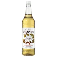 Shakery barmańskie - Monin Syrop do kawy Orzech Laskowy 1 litr PET - miniaturka - grafika 1