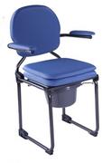 Akcesoria dla osób starszych i niepełnosprawnych - HERDEGEN Krzesło toaletowe składane Best Up Siedzisko podwójne Ocean 304023 - miniaturka - grafika 1