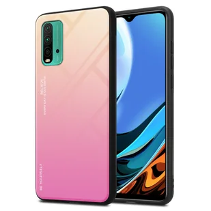 Cadorabo Etui do Xiaomi RedMi 9T / POCO M3 Etui ochronne w kolorze czarnym Etui na telefon komórkowy Etui TPU Etui ze szkłem hartowanym - Etui i futerały do telefonów - miniaturka - grafika 1