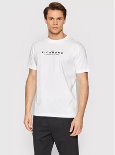 John Richmond T-Shirt Salliat RMP22121TS Biały Regular Fit - Koszulki i topy damskie - miniaturka - grafika 1