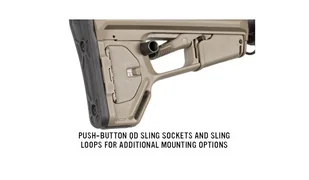 Magpul - Kolba ACS-L Carbine Stock - Mil-Spec - Czarny - MAG378 - Osprzęt do wiatrówek - miniaturka - grafika 6