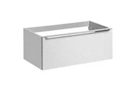Szafki łazienkowe - Comad Leonardo White szafka 60 cm podumywalkowa wisząca Biały Smooth/mat LEONARDOWHITE82-60-B-1S - miniaturka - grafika 1