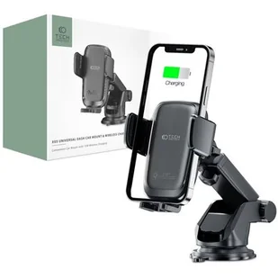 TECH-PROTECT X05 Dash Wireless Czarny - Uchwyty samochodowe do telefonów - miniaturka - grafika 1