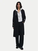 Płaszcze damskie - Desigual Płaszcz wełniany Cracovia 24WWEWBA Czarny Regular Fit - miniaturka - grafika 1