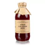Syropy i koncentraty owocowe - Syrop RÓŻANY Spichlerz 330ml z płatków róży - miniaturka - grafika 1