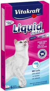 Vitakraft Liquid Snack Cat 6x15g - Przysmaki dla kotów - miniaturka - grafika 1