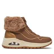 Botki damskie - Botki Skechers 167993/TPGD Brązowy - miniaturka - grafika 1