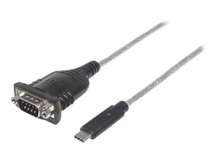 Manhattan Kabel USB TypC Seriell-Konverter RS232/COM/DB9 0,45m 151283 - Kable USB - miniaturka - grafika 3