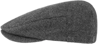 Czapki męskie - Kaszkiet Hooligan Jodełka by Brixton, szary, M (57-58 cm) - miniaturka - grafika 1