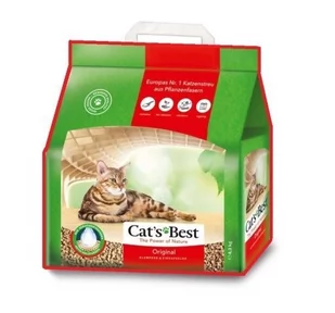 JRS CATS Rettenmaier Polska Eko Plus - Żwirek Drewniany Zbrylający 10l - Żwirek dla kotów - miniaturka - grafika 1