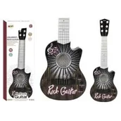 Instrumenty muzyczne dla dzieci - Leantoys Gitara ze światłem i dźwiękiem - miniaturka - grafika 1
