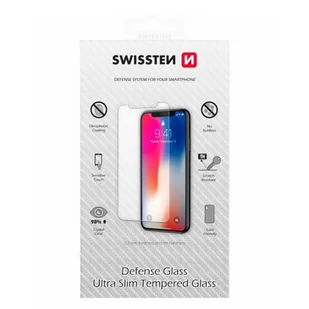 Hartowane szkło ochronne Swissten, pro Jabłko iPhone SE 2020, czarna, case friendly and color frame - Szkła hartowane na telefon - miniaturka - grafika 1