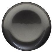 Talerze - Secret de Gourmet Talerz deserowy ANIA BLACK szkło 21 cm kolor czarny 154372A - miniaturka - grafika 1