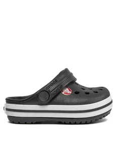 Crocs Klapki Crocs Crocband Kids Clog T 207005 Czarny - Buty dla chłopców - miniaturka - grafika 1