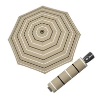 Parasole - Fibre Magic Leaves blue – w pełni automatyczny parasol damski - miniaturka - grafika 1