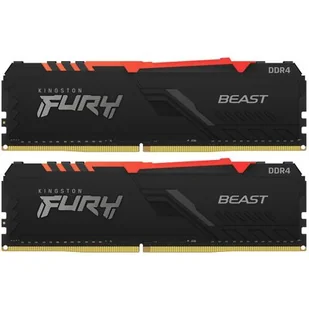 Kingston FURY 16GB 2x8GB 3600MHz CL17 Beast RGBKF436C17BBAK2/16 - Pamięci RAM - miniaturka - grafika 1