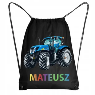 Worek Szkolny Workoplecak WF Do Przedszkola Szkoły NEW HOLLAND + IMIĘ 9 - Plecaki worki - miniaturka - grafika 1