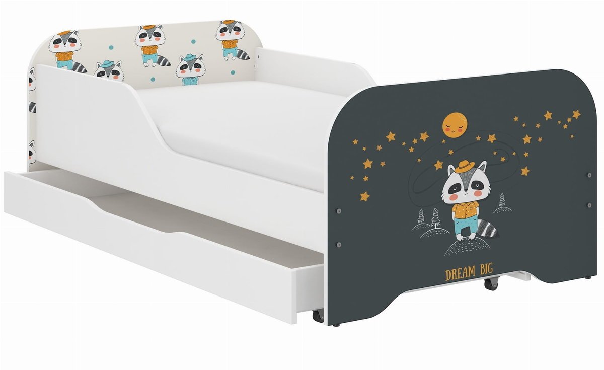 Łóżko dziecięce MIKI 160x80 BORSUK