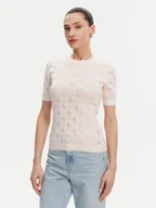 Swetry damskie - Guess Sweter W5GR20 Z3D60 Różowy Regular Fit - miniaturka - grafika 1