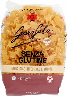 Makaron bez glutenu GAROFALO PASTA SENZA GLUTINE MAFALDE CORTE 500 GR - Makaron - miniaturka - grafika 1