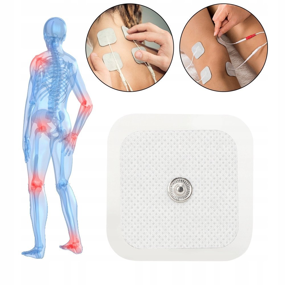 20x ELEKTRODA ŻELOWA ELEKTROSTYMULATOR TENS/EMS