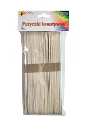Patyczki kreatywne drewniane naturalne 20 cm 50 szt Shan SPT06 SPT06 - Prace ręczne dla dzieci - miniaturka - grafika 1