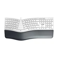 Klawiatury - CHERRY KC 4500 ERGO klawiatura USB QWERTZ Niemiecki Biały JK-4500DE-0 - miniaturka - grafika 1
