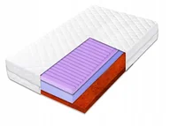 Materace - Materac 60x180 odchudzająca pianka HR z kokosem - miniaturka - grafika 1