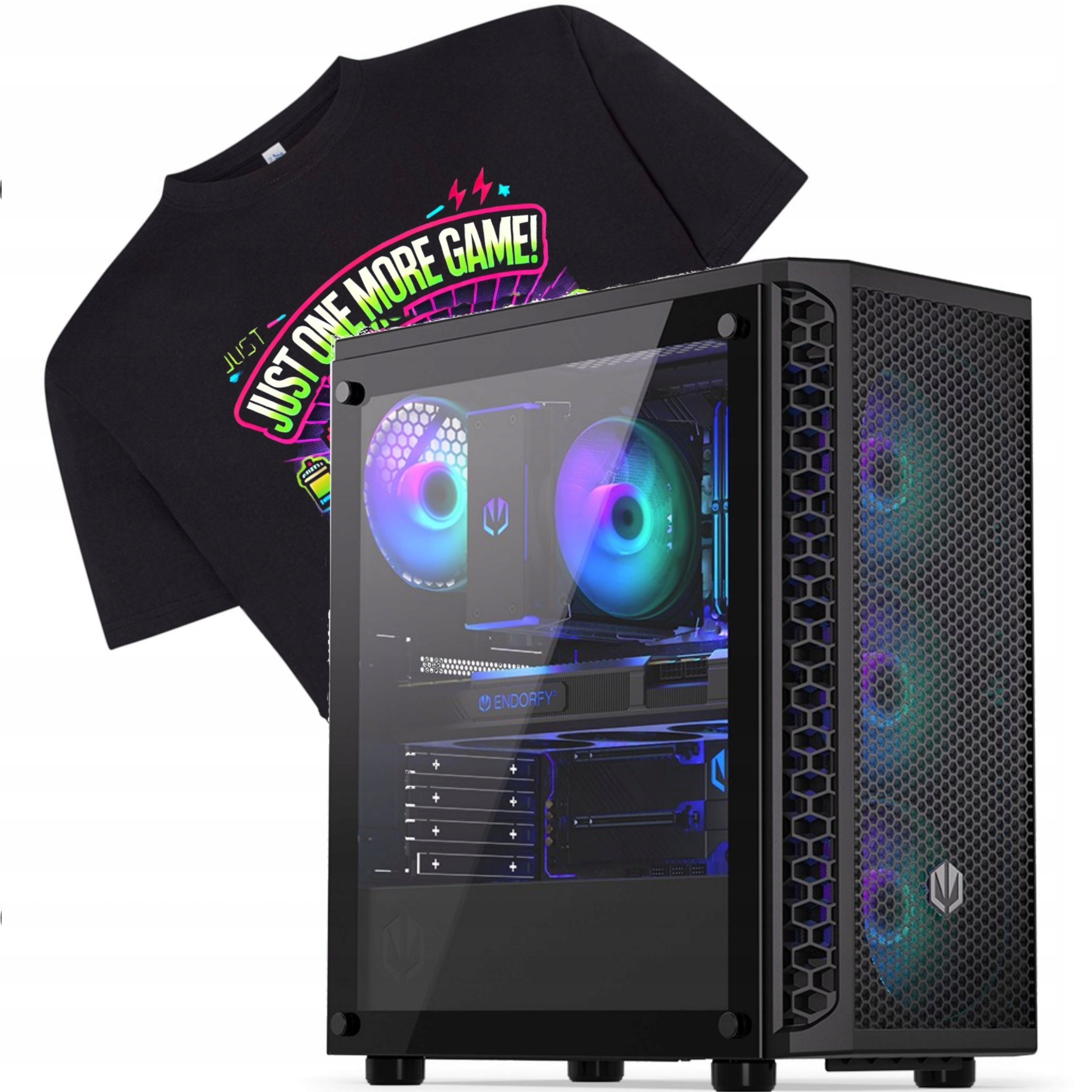 Komputer do gier KING RYZEN 7 8700 /32GB DDR5 /1TB /RTX 5070 12GB / W11 PRO