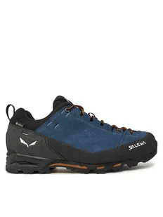 Salewa Trekkingi Mountain Trainer Classic GTX GORE-TEX 61428-8665 Granatowy - Buty trekkingowe męskie - miniaturka - grafika 1