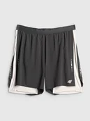 Spodenki męskie - 4F Spodenki do biegania szybkoschnące męskie - czarne XL - miniaturka - grafika 1