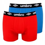 Majtki męskie - Umbro Bokserki Męskie 2 Sztuki 0197 Rozmiar L - miniaturka - grafika 1