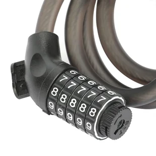 Eleglide Black 1.2m Cable Locks Czarny - Zabezpieczenia do roweru - miniaturka - grafika 4