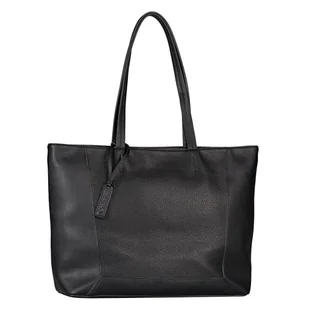 TOM TAILOR Nara damska torba na ramię Shopper z zamkiem błyskawicznym, duża, czarna, czarny, Nowoczesny - Torebki damskie - miniaturka - grafika 1