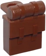 Plecaki - LEGO Brązowy Plecak 2524 Reddish Brown Backpack - miniaturka - grafika 1