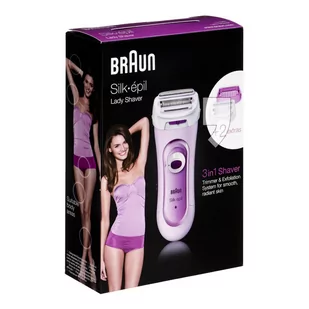 Braun Lady Shaver Silk&Soft LS5360 - Depilatory i golarki damskie - miniaturka - grafika 1