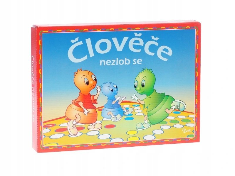 Společenská hra Člověče, nezlob se v krabičce