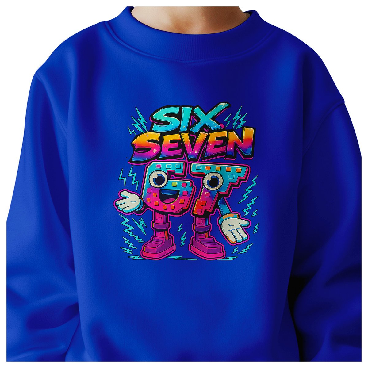 BLUZA DZIECIĘCA 67 SIX SEVEN VIRAL DLA CHŁOPCA DZIEWCZYNKI 104