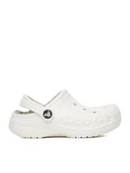 Buty dla dziewczynek - Crocs Klapki C-BAYA LINED CLOG K 207500-11H Biały - miniaturka - grafika 1